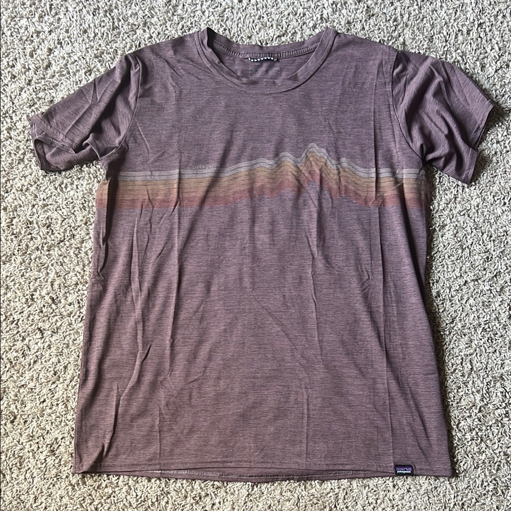 Patagonia Women’s Earthy Tone Short Sleeve Athletic Tee